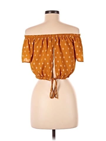 Polly & Esther Short Sleeve Blouse (view 2)