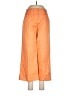 Metrostyle Solid Orange Casual Pants Size 6 - photo 1
