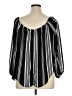 Forever 21 Plus Black 3/4 Sleeve Blouse Size 0X - photo 2