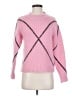 Sandro Argyle Pink Pullover Sweater Size XS (0) - photo 1