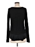 Rebecca Taylor Black Long Sleeve Top Size M - photo 2