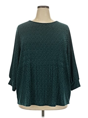 Adrianna Papell 3/4 Sleeve Blouse (view 1)