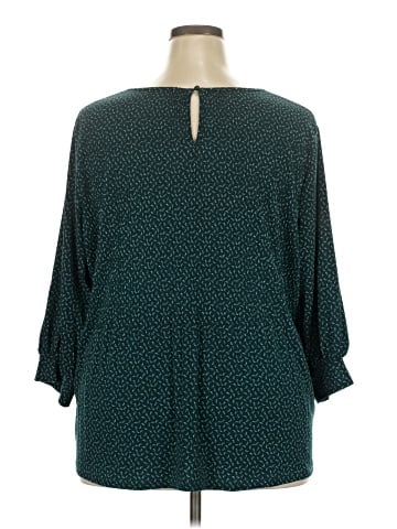 Adrianna Papell 3/4 Sleeve Blouse (view 2)