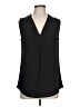 Jon & Anna 100% Polyester Black Sleeveless Blouse Size L - photo 1
