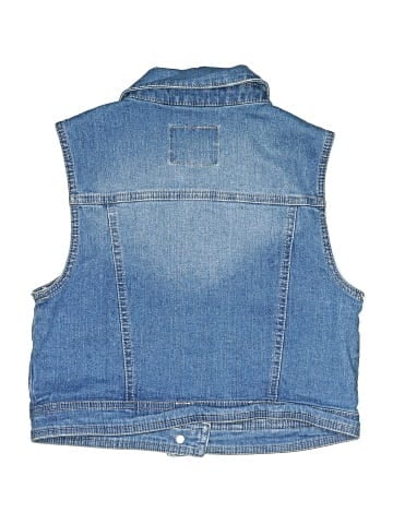 Justice Denim Vest (view 2)
