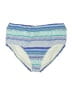 Lands' End Print Blue Swimsuit Bottoms Size 14 - photo 1
