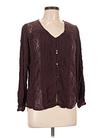 American Eagle Outfitters Long Sleeve Blouse (view 1)