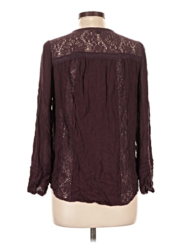 American Eagle Outfitters Long Sleeve Blouse (view 2)