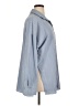 Shein Stripes Blue Long Sleeve Blouse Size XL - photo 4