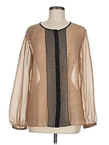 Ann Taylor LOFT Long Sleeve Blouse (view 1)