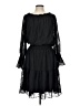 Chico's 100% Polyester Black Cocktail Dress Size Lg (2) - photo 1