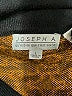 Joseph A. 100% Rayon Orange Poncho Size L - photo 7