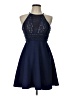 Francesca's Blue Cocktail Dress Size L - photo 1