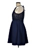 Francesca's Blue Cocktail Dress Size L - photo 5
