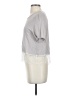 Wilfred 100% Rayon Gray Short Sleeve Top Size S - photo 5