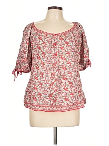 Max Studio 3/4 Sleeve Blouse (view 1)