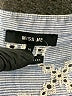 Miss Me Blue 3/4 Sleeve Button-Down Shirt Size M - photo 7