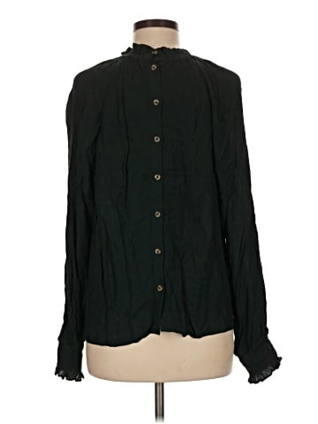 Garnet Hill Long Sleeve Blouse (view 2)