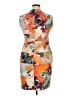Calvin Klein Graphic Orange Cocktail Dress Size 14 - photo 2