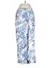 August Silk 100% Silk Tropical Blue Silk Pants Size S - photo 1