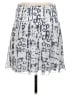CAbi 100% Polyester Print Gray Casual Skirt Size M - photo 2
