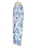 August Silk 100% Silk Tropical Blue Silk Pants Size S - photo 5