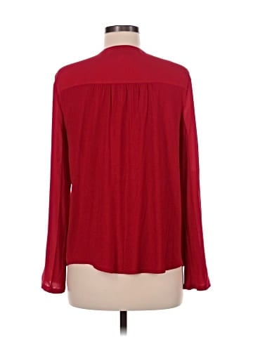 INC International Concepts Long Sleeve Blouse (view 2)