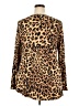 JM Collection Brown Long Sleeve Blouse Size 2X - photo 2