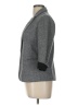 Skies Are Blue 100% Polyester Chevron-herringbone Gray Blazer Size L - photo 5