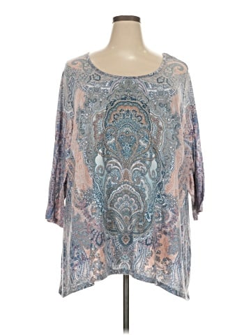 Avenue 3/4 Sleeve T-Shirt (view 1)