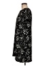 CeCe 100% Polyester Animal Print Black Casual Dress Size 6 - photo 5