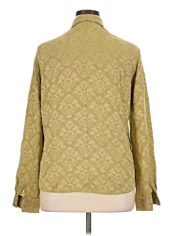 Jones New York Country Long Sleeve Silk Top (view 2)
