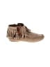 Minnetonka 100% Leather Tan Ankle Boots Size 6 - photo 1