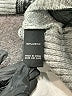 BCX 100% Acrylic Chevron-herringbone Gray Casual Dress Size S - photo 8