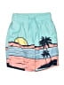 Wave Zone 100% Polyester Teal Board Shorts Size 8 - photo 1