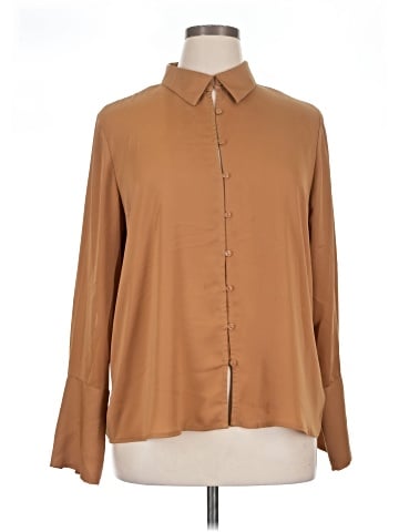 Worthington Long Sleeve Blouse (view 1)