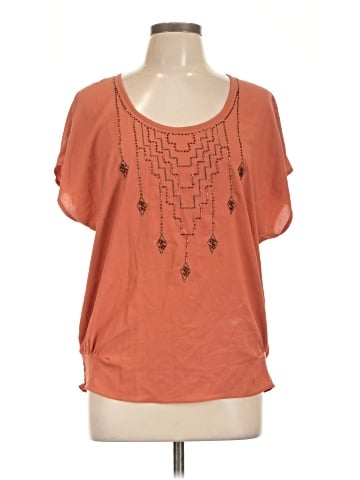 Apt. 9 Short Sleeve Blouse (view 1)
