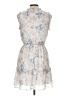Bebop 100% Polyester Floral Ivory Casual Dress Size L - photo 2