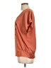 Apt. 9 100% Polyester Orange Short Sleeve Blouse Size L - photo 5