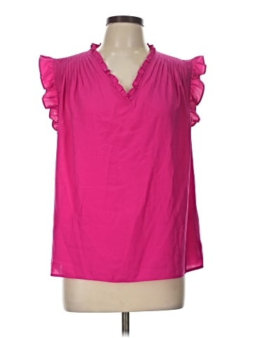 On 34th Short Sleeve Blouse (view 1)