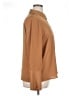 Worthington 100% Polyester Solid Brown Long Sleeve Blouse Size XL - photo 4