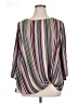 DressBarn 100% Polyester Stripes Ivory 3/4 Sleeve Blouse Size 1X - photo 1