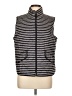 Talbots 100% Polyester Stripes Gray Vest Size L - photo 1