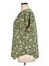 Torrid 100% Polyester Floral Green Short Sleeve Blouse Size 1X Plus (1) - photo 5