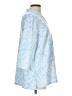 D&Co. Blue 3/4 Sleeve Blouse Size L - photo 4