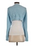 Unbranded 100% Polyester Blue Cardigan Size S - photo 2