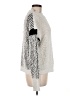 Bobeau Tweed White Pullover Sweater Size M - photo 4