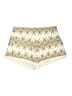 Zara Chevron-herringbone Ivory Shorts Size XXL - photo 1
