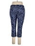Adrienne Vittadini Paisley Blue Active Pants Size 12 - photo 2