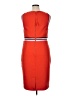 Boden Color Block Orange Cocktail Dress Size 14R - photo 2